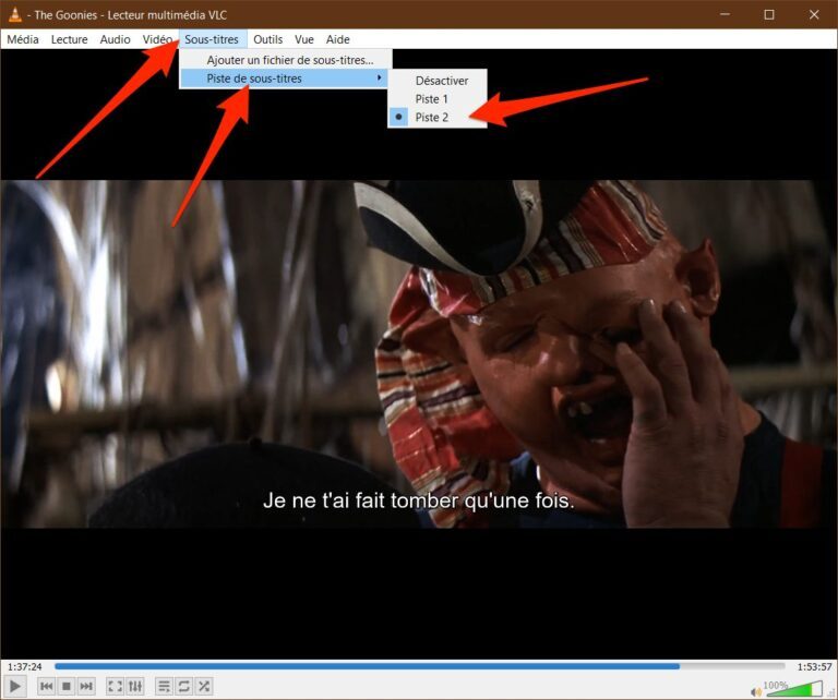Comment télécharger les soustitres d'un film dans VLC