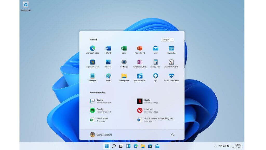 Windows 11 : Microsoft publie la première version préliminaire ...