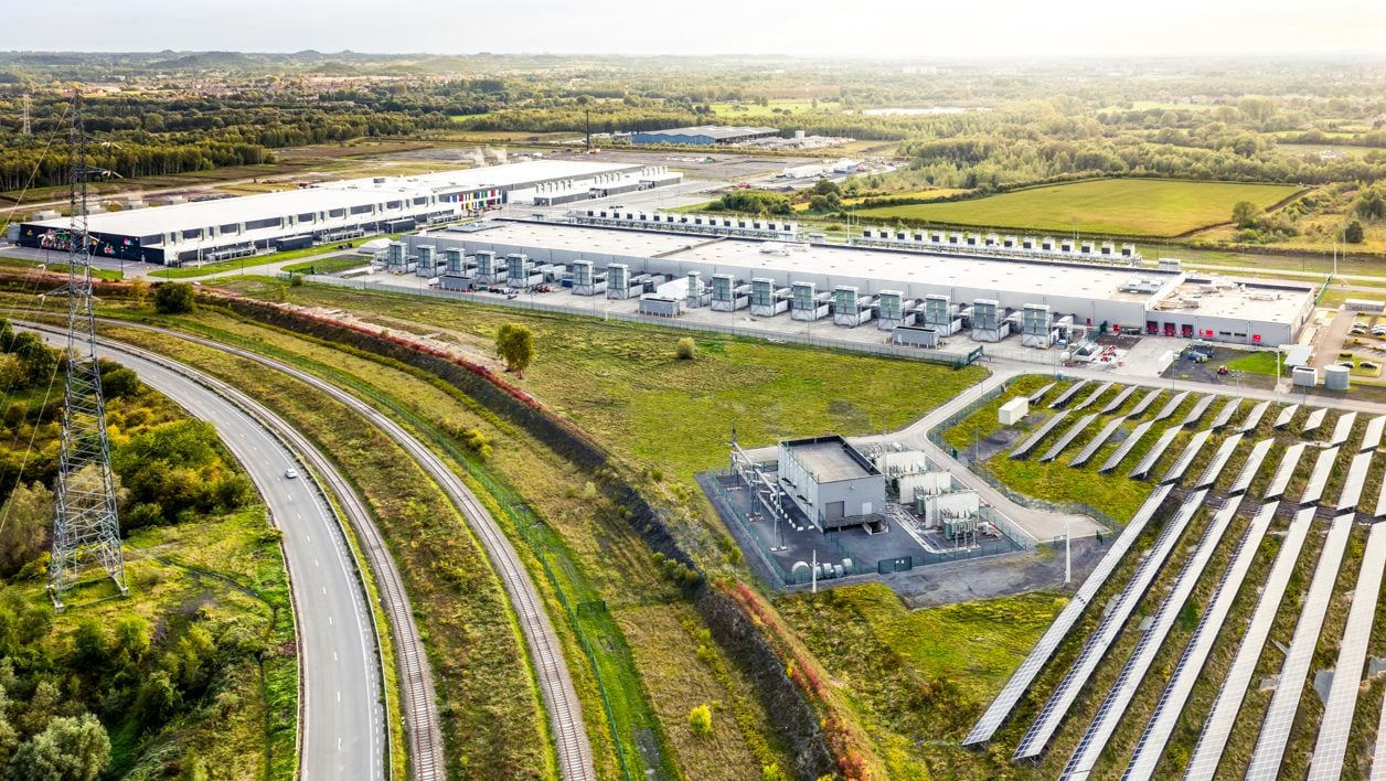 Le data center de Google en Belgique. 