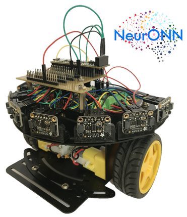 L'un des démonstrateurs robotiques du projet NeurONN.