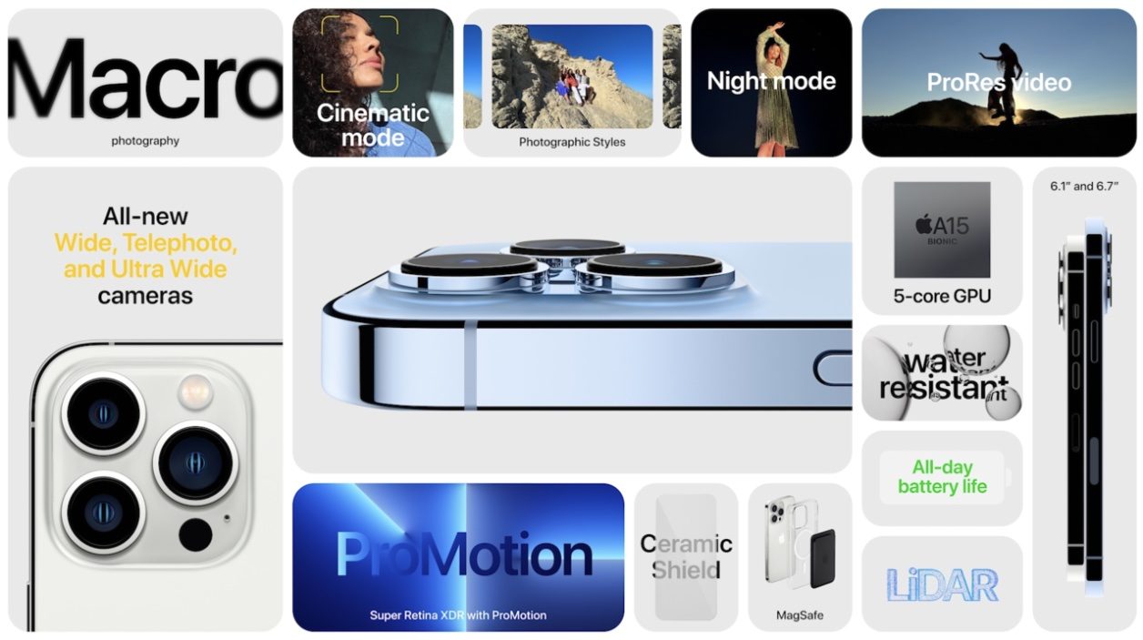 iPhone 13 : Apple adopterait un affichage 120 Hz pour deux des modèles