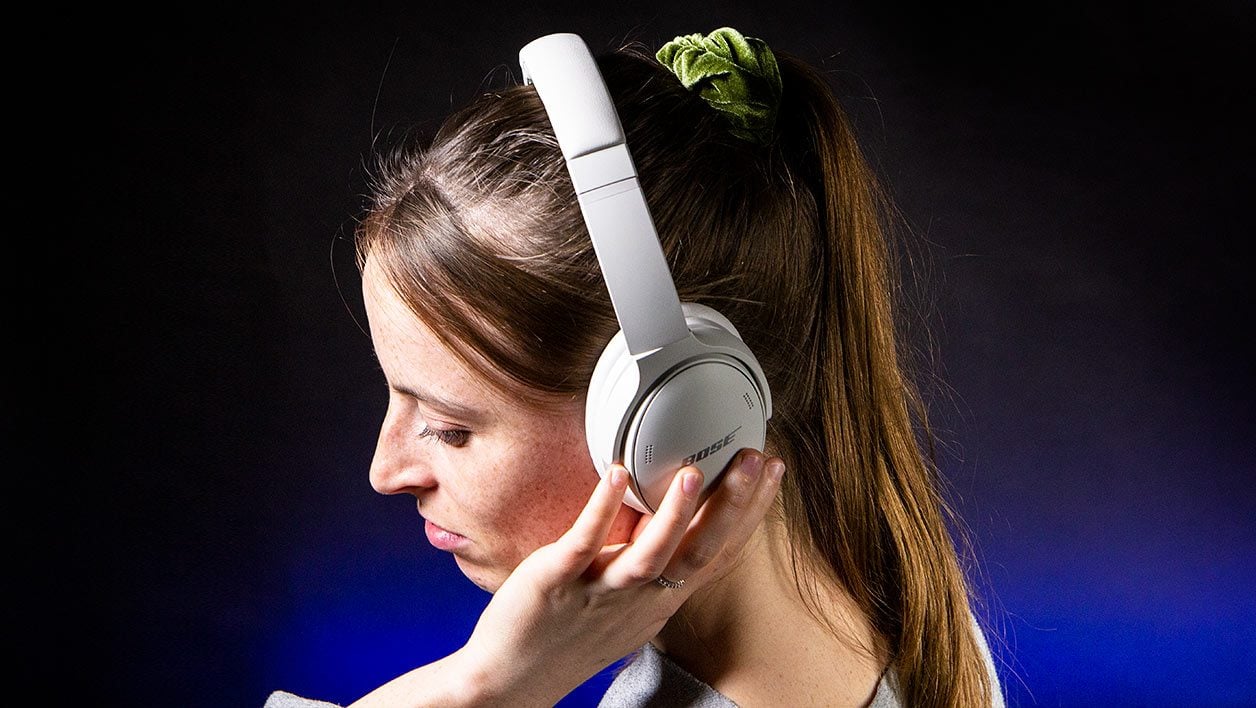 Casque d'écoute sans fil Bose QuietComfort 45 à réduction de bruit blanc