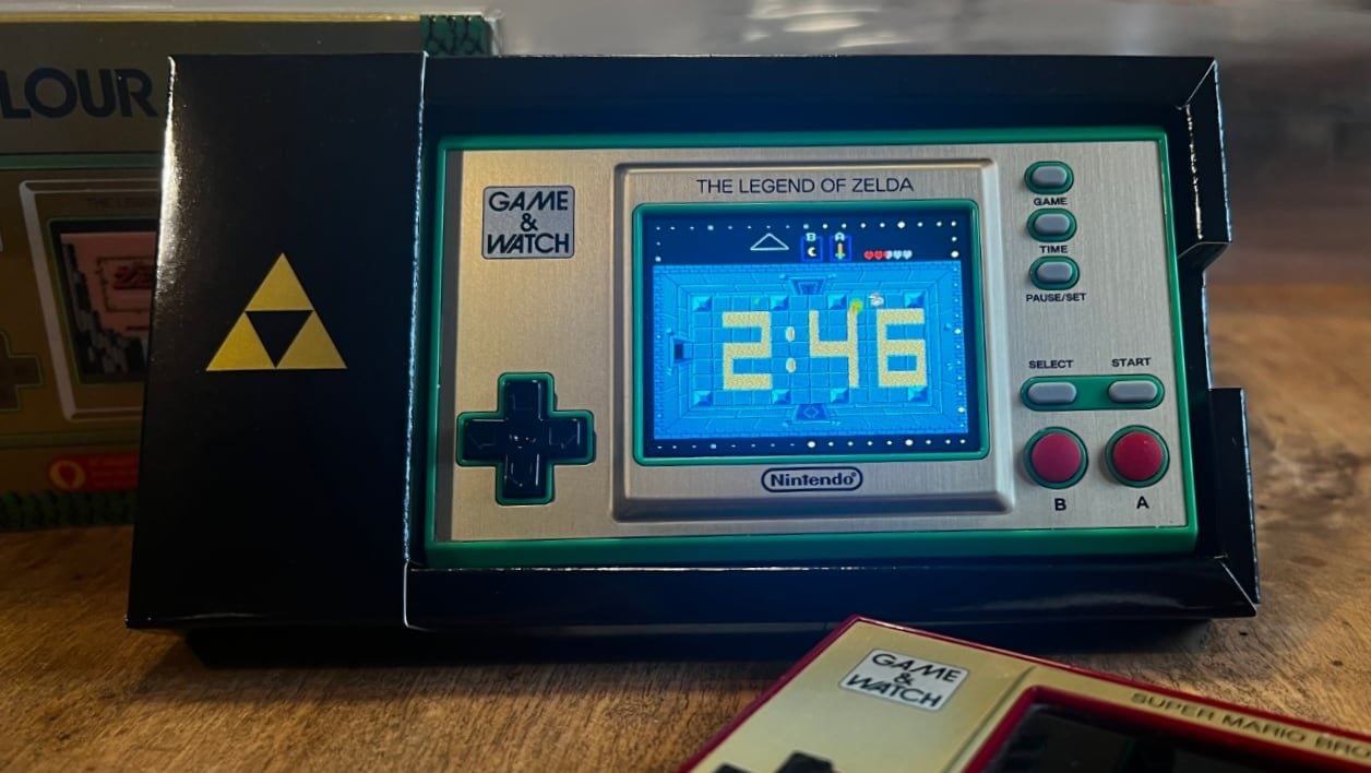 La Game Watch Zelda est un peu plus qu'un simple objet de