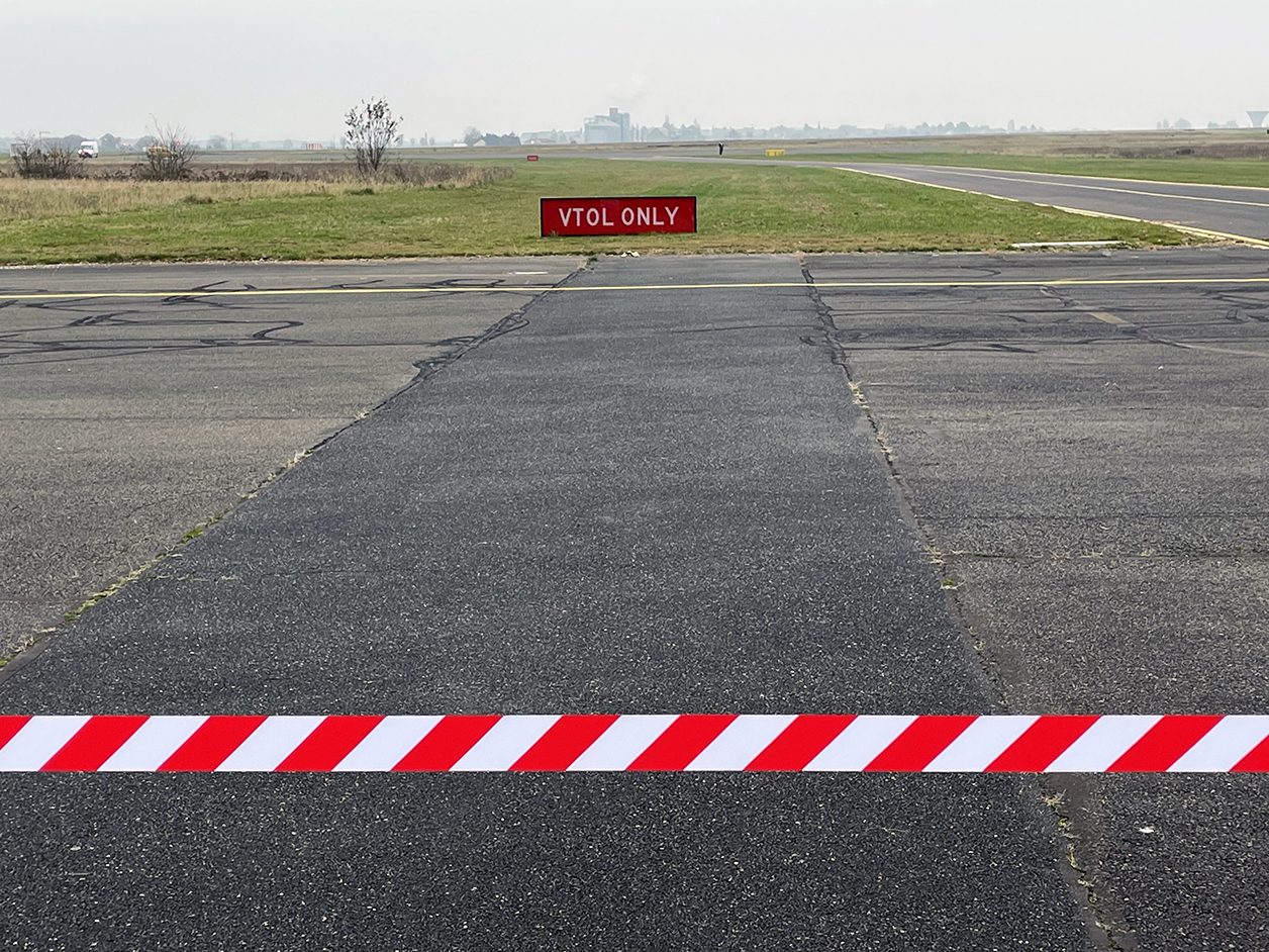 Pontoise sera le premier vertiport français. 