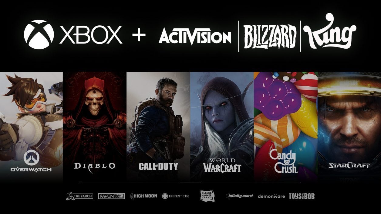 Rachat d’Activision Blizzard par Microsoft : l’autorité britannique de la concurrence ouvre une enquête