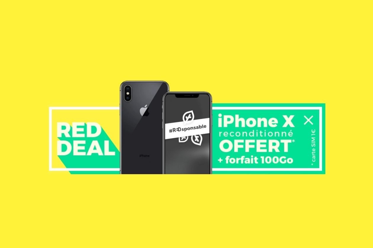 Spécial Black Friday : Un iPhone Xr reconditionné offert avec ce forfait  mobile 100Go en promo !