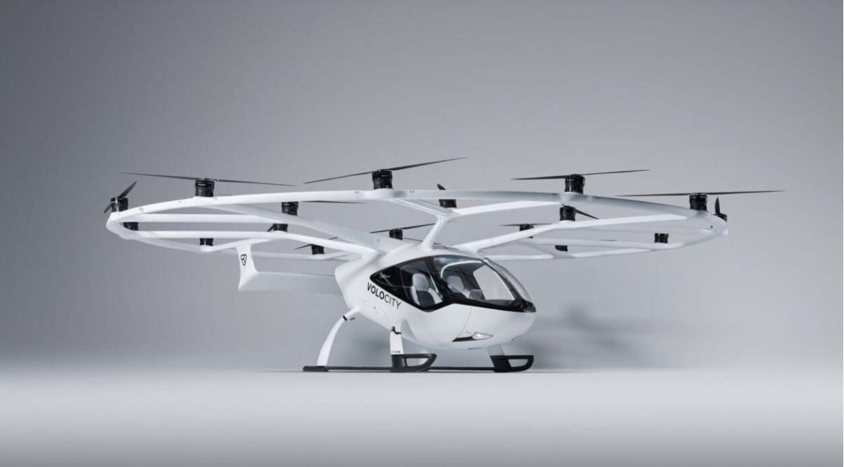 Ce prototype comporte 18 rotors. 