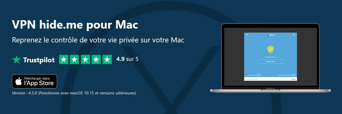 Hide me VPN Gratuit Mac