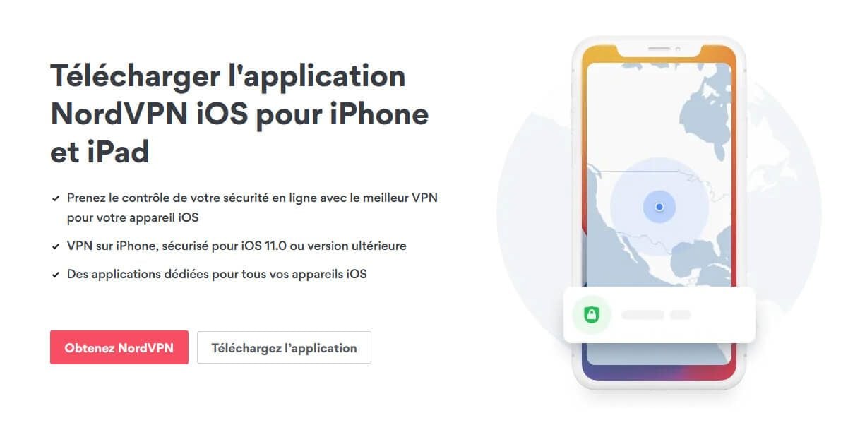 NordVPN Application iOS