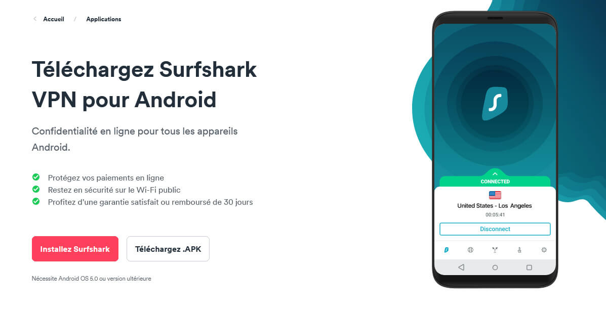 Surfshark VPN Application