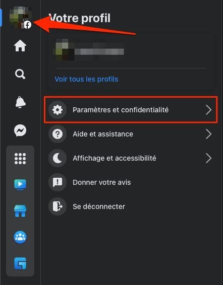 Facebook confidentialité