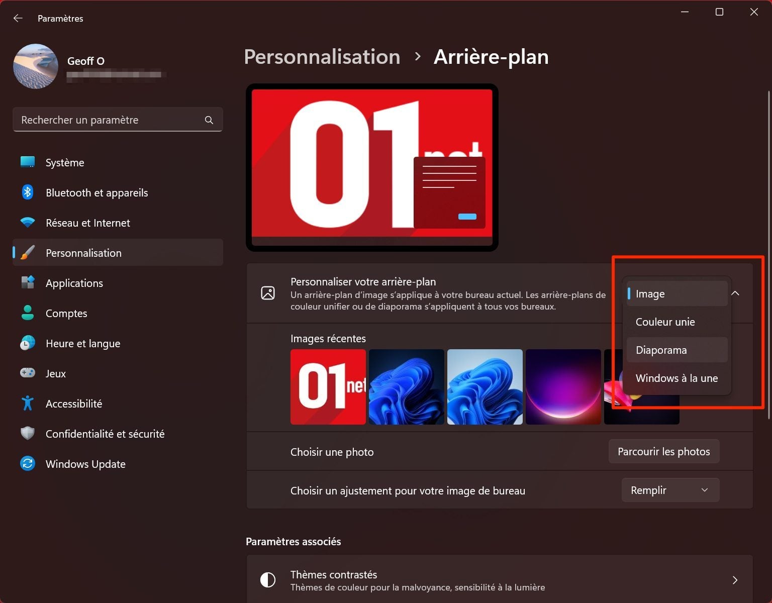 Windows 11 : comment changer automatiquement le fond d’écran du bureau
