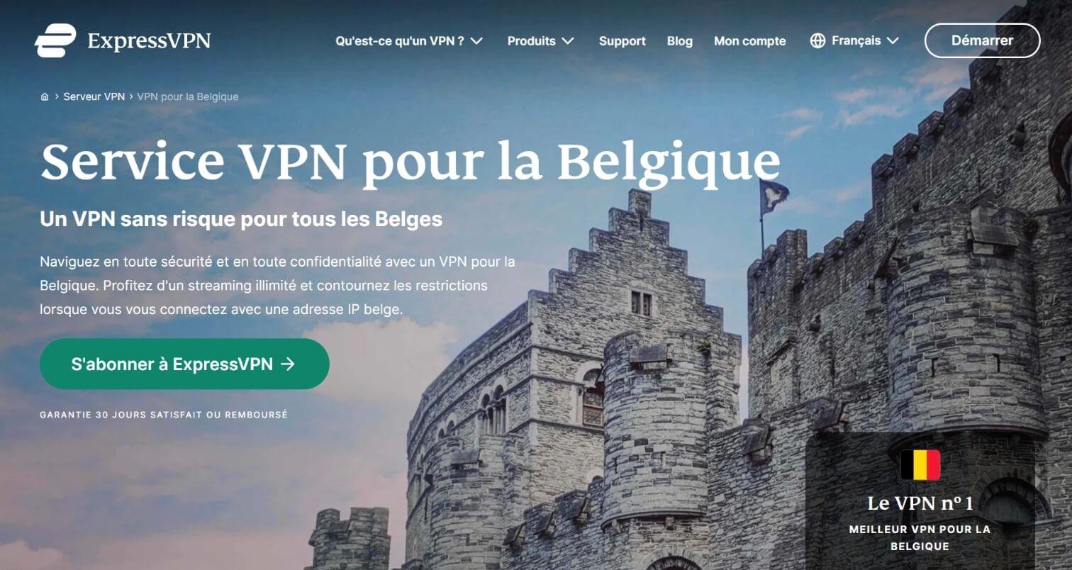 ExpressVPN Belgique