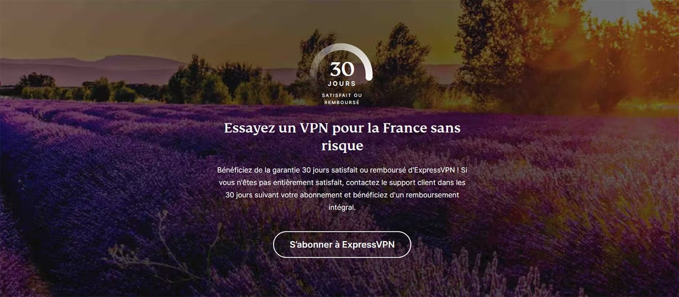 Free ExpressVPN France