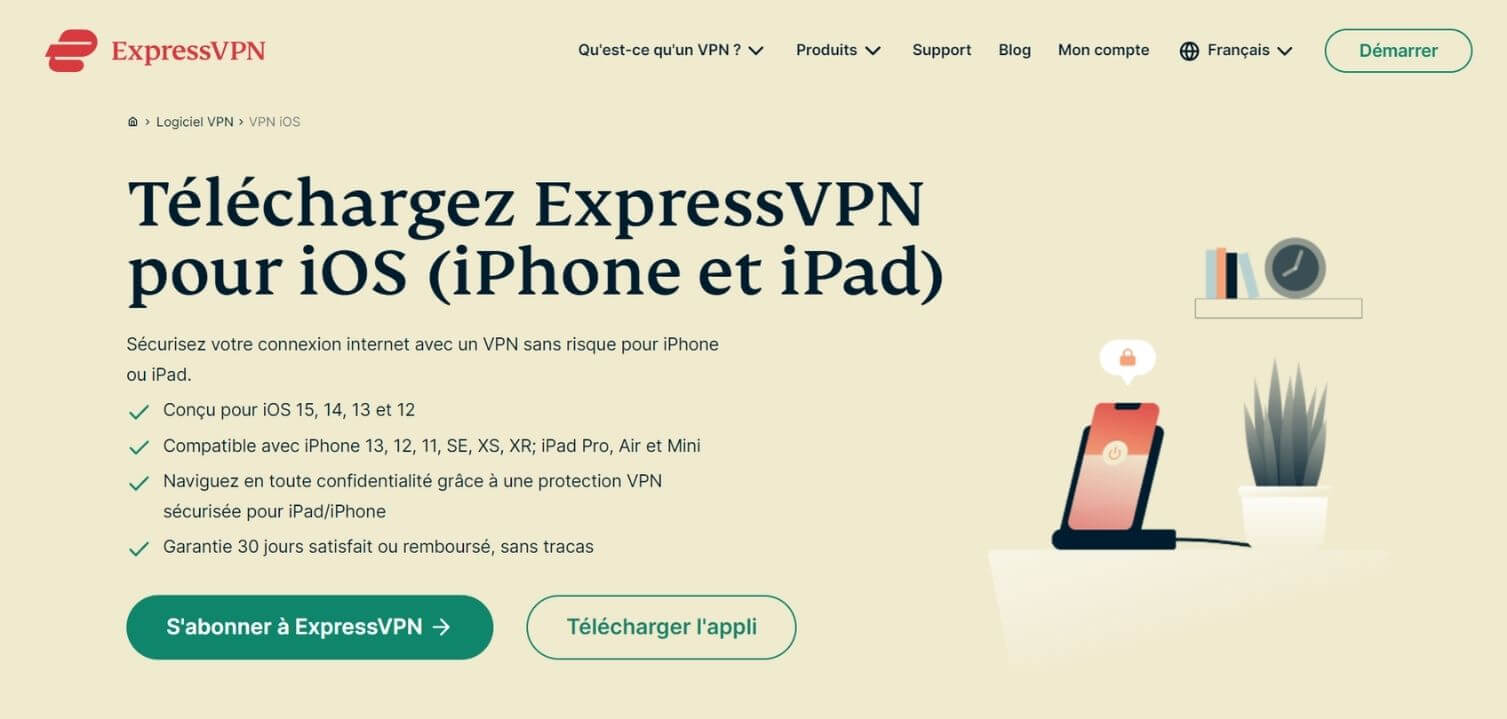 ExpressVPN iPad