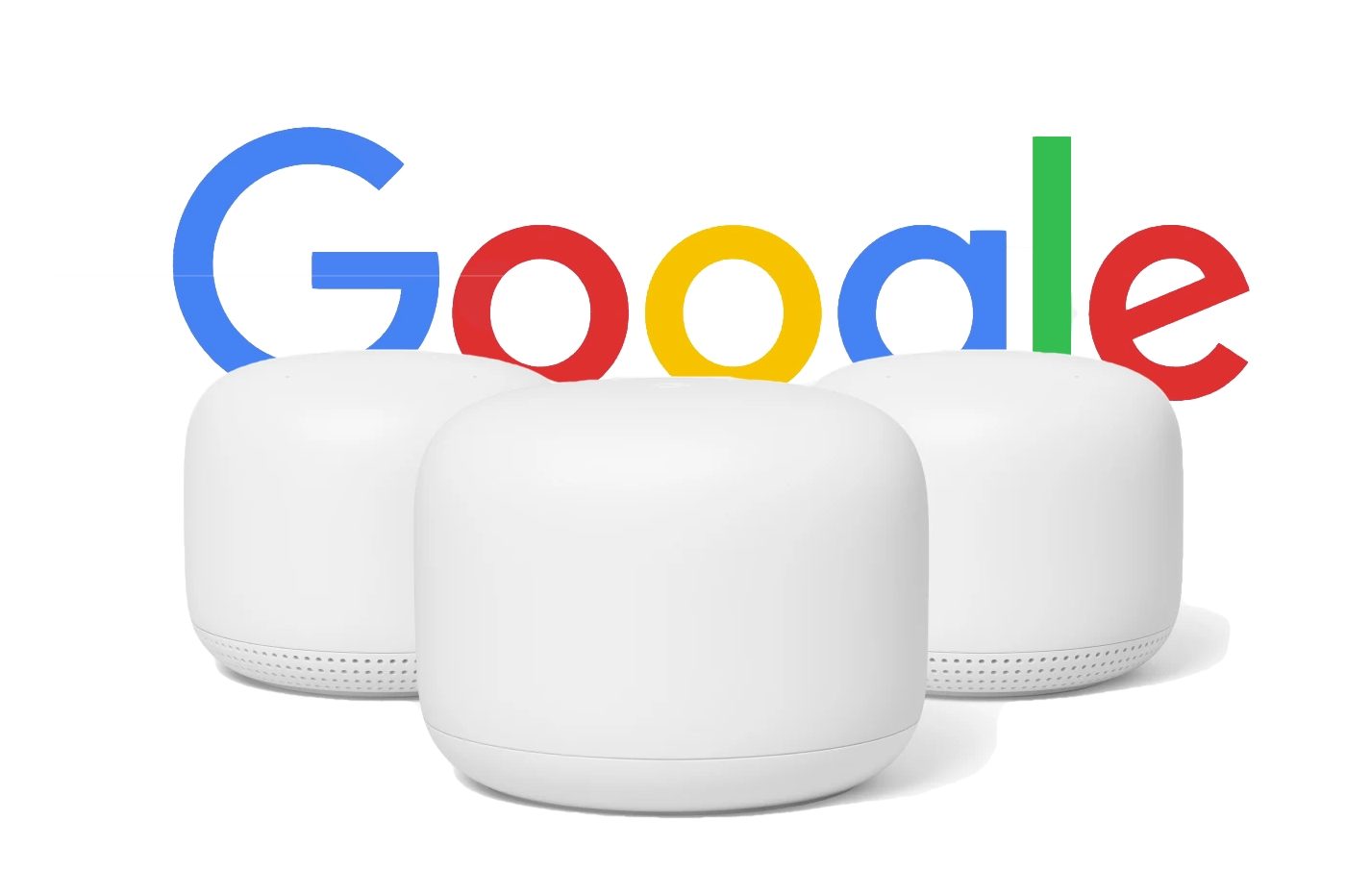 Nest Wi-Fi de Google agrega un altavoz que se conecta a un enrutador Wi-Fi rediseñado.