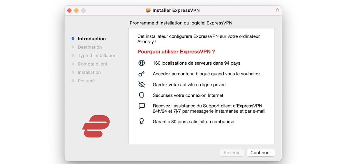 Installation-ExpressVPN