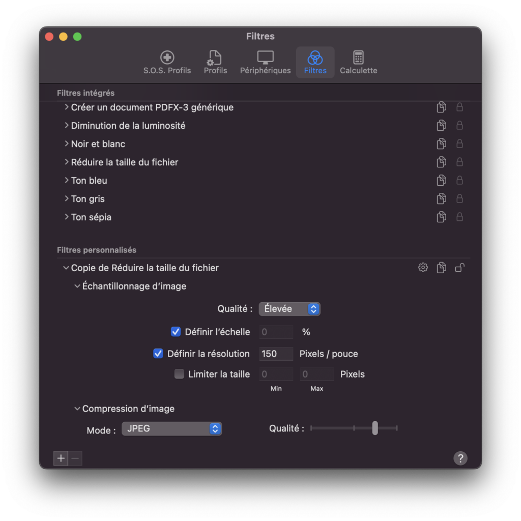 Compresser PDF macOS