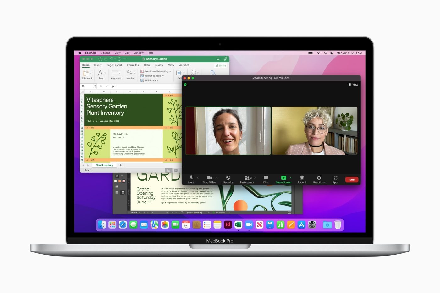 Le MacBook Pro 13 pouces M2, d'Apple, ne change pas de design.