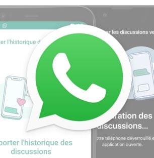 Transfert conversations WhatsApp
