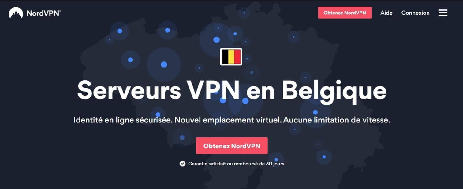 NordVPN Belgique