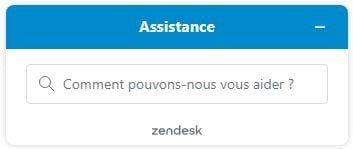 Onglet assistance ZenMate