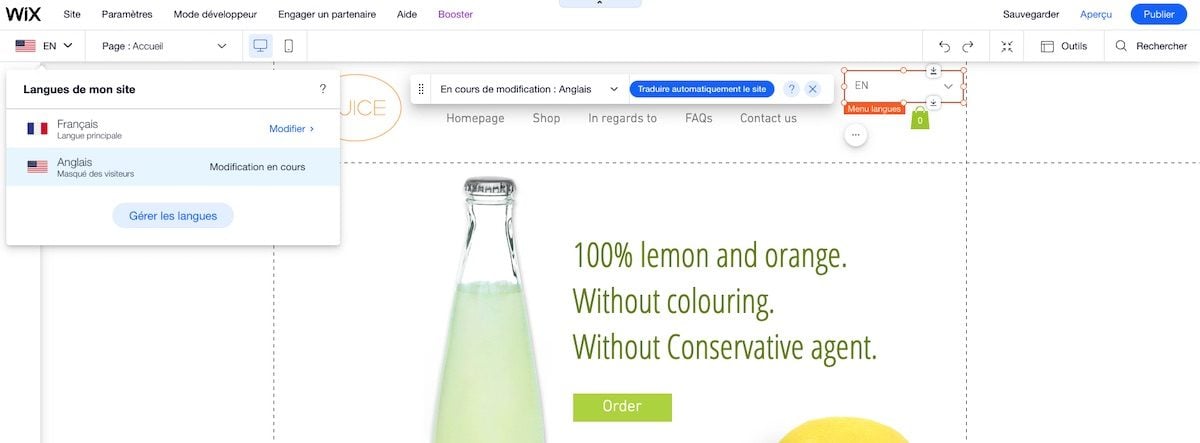 Site-multilingue-Wix