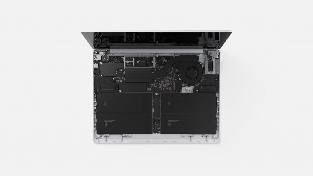 Surface Laptop Go 2 ouvert