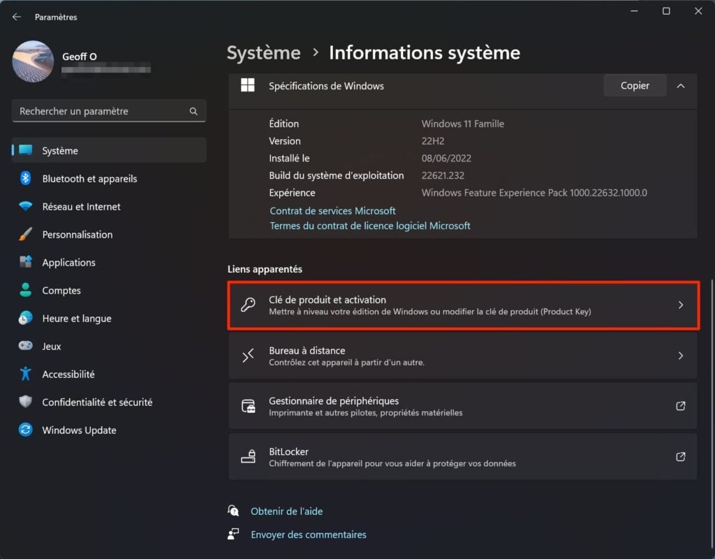 Mise à niveau Windows 11 Pro