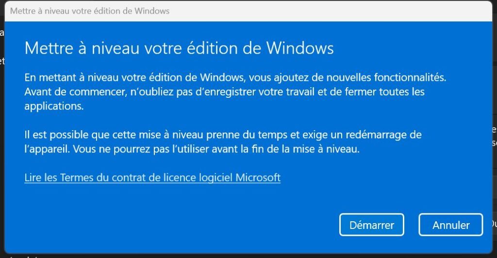 Aggiornamento di Windows 11 Pro