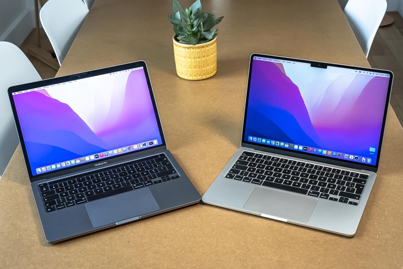 Performances : comment le MacBook Air M2 se fait distancer par le MacBook  Pro 13 M2