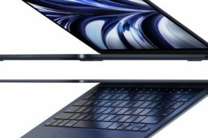 Le MacBook Air M2, d'Apple.