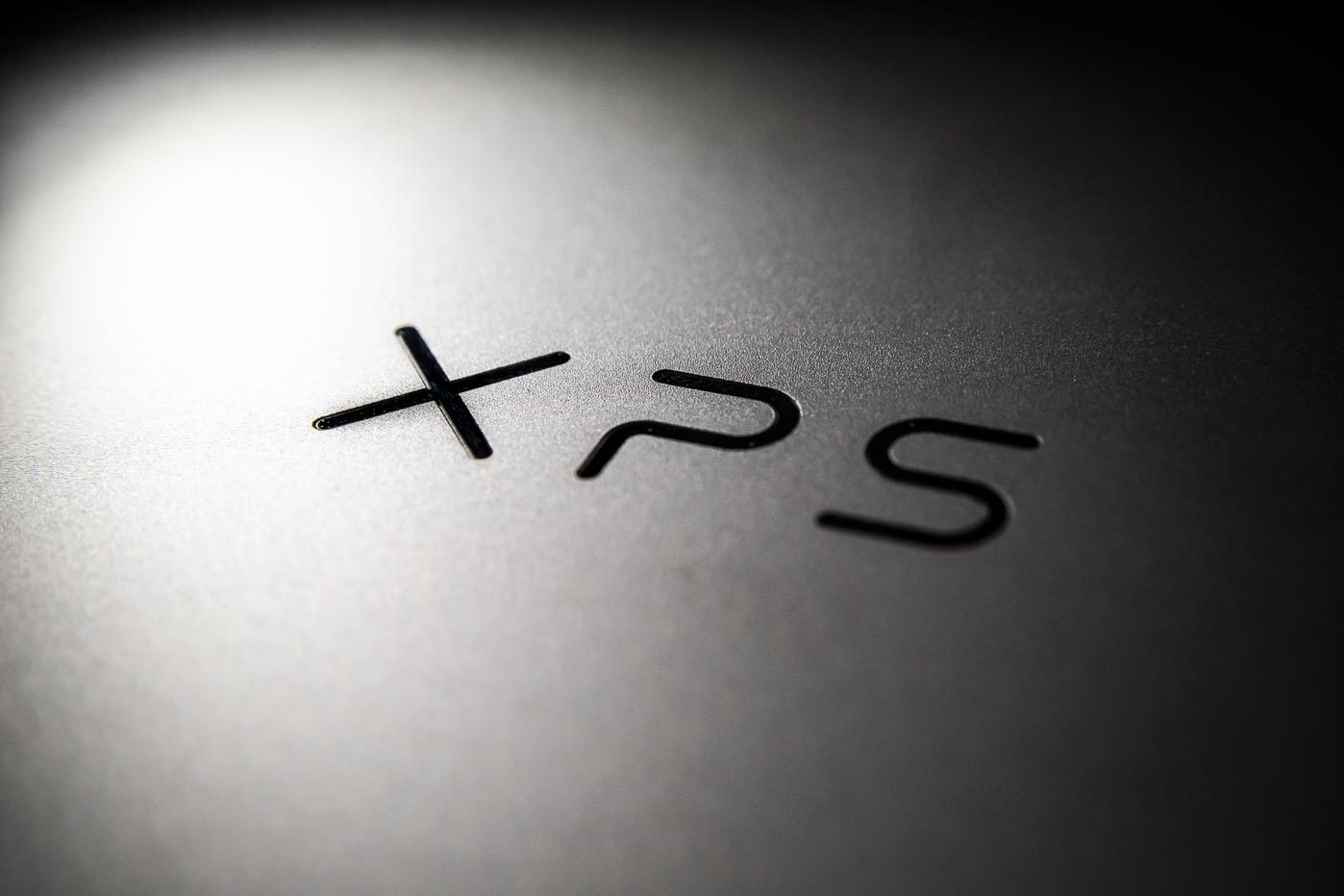 Le logo XPS, de Dell.
