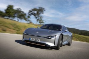 VISION EQXX Driving Experience @ Immendingen