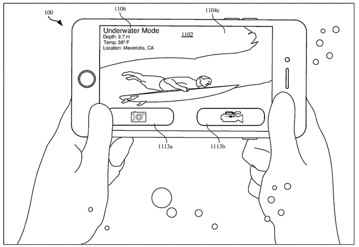 brevet apple ecran humide