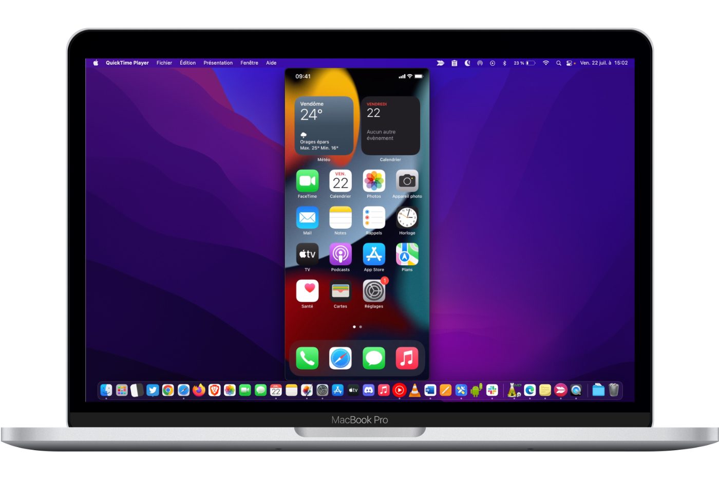 iOS mirroring mac