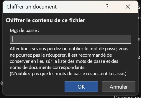 Comment protéger un document Word sur Windows