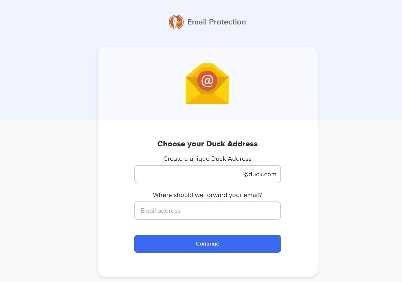 DuckDuckGo mail 1