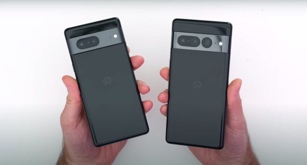 Google Pixel 7 et Pro : une vidéo de prise en main dévoile leurs ...