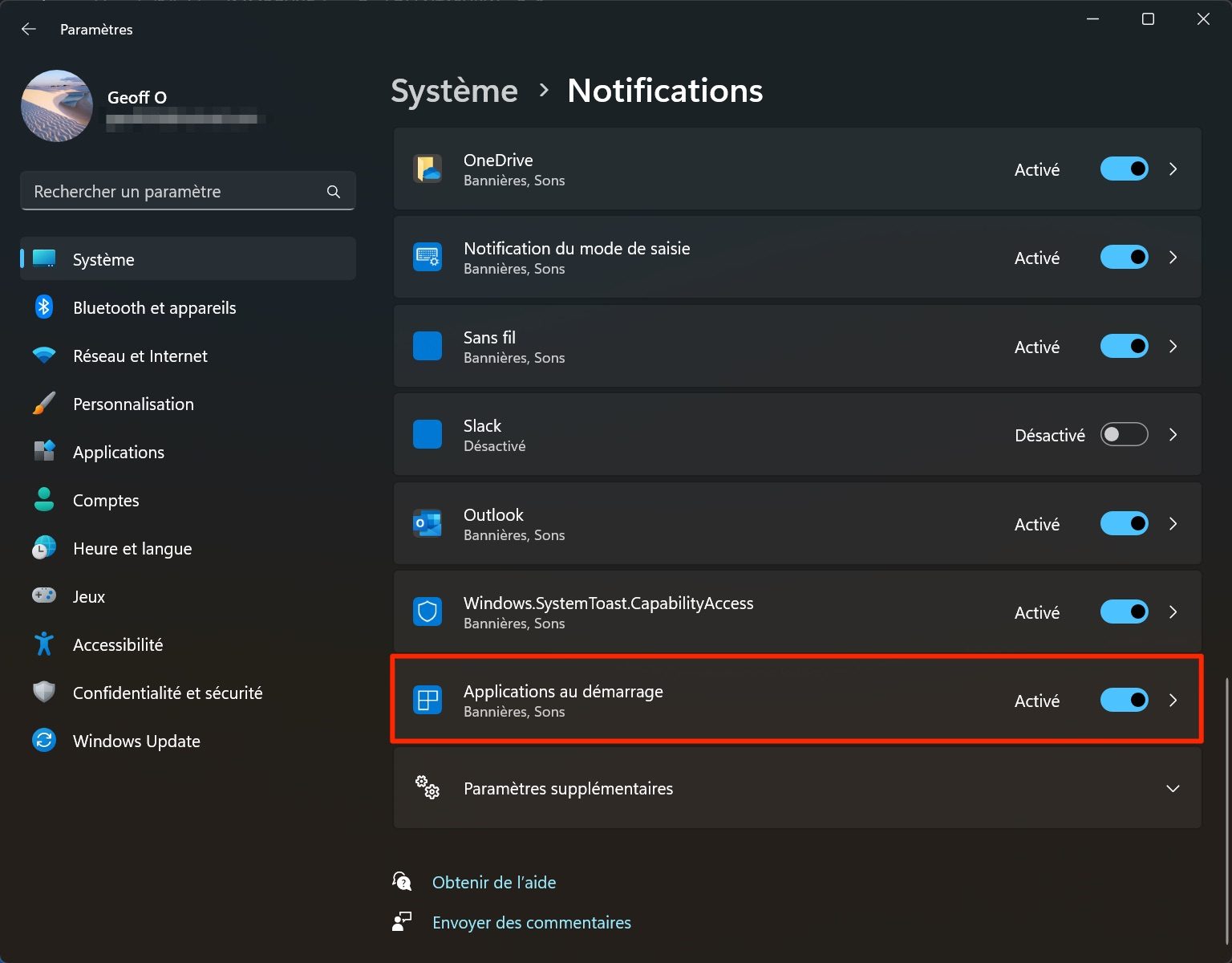 Windows 11 : comment être alerté dès qu'une nouvelle application s ...