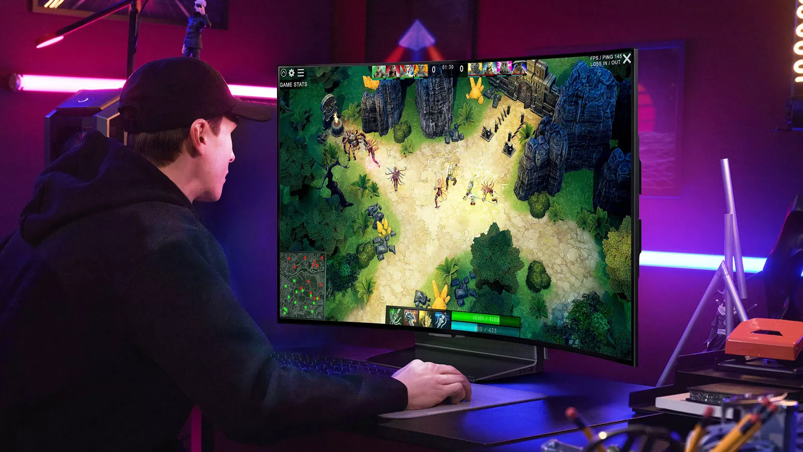 Le LX3 est très orienté gaming - LG