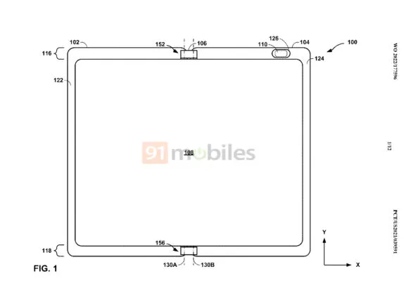 Google smartphone pliant