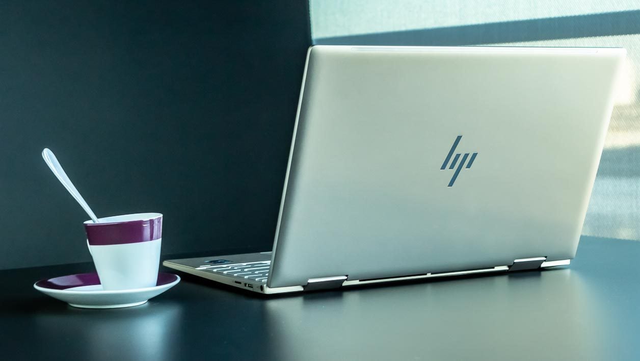 The finish of the HP Envy X360 is very pleasing to the eye.
