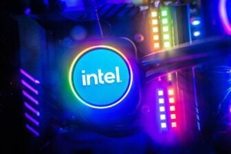 Intel Fan Colors Desktop Abstract
