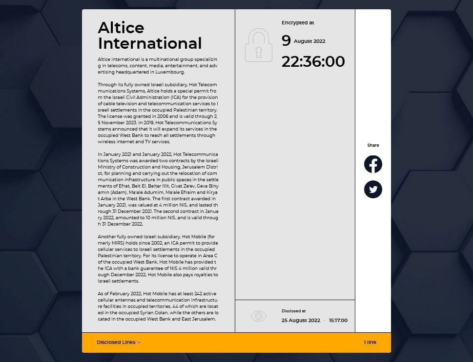 Piratage Altice International