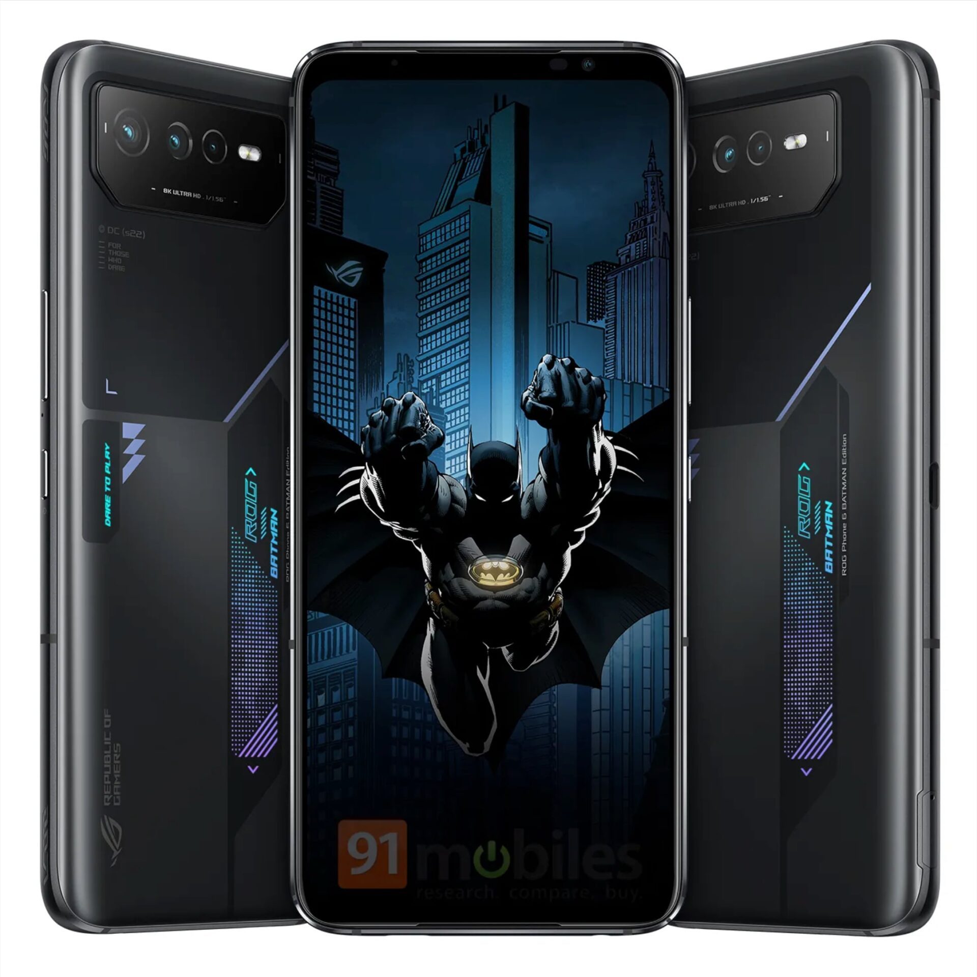 Le smartphone Batman d'Asus se dévoile à travers une première image, et on  l'adore déjà