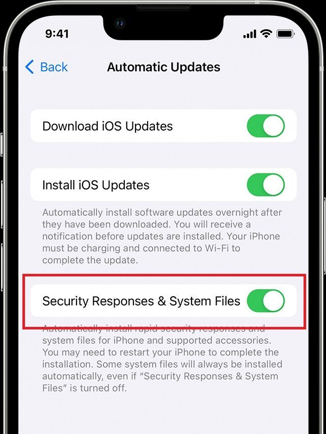 iOS 16 Security Responses