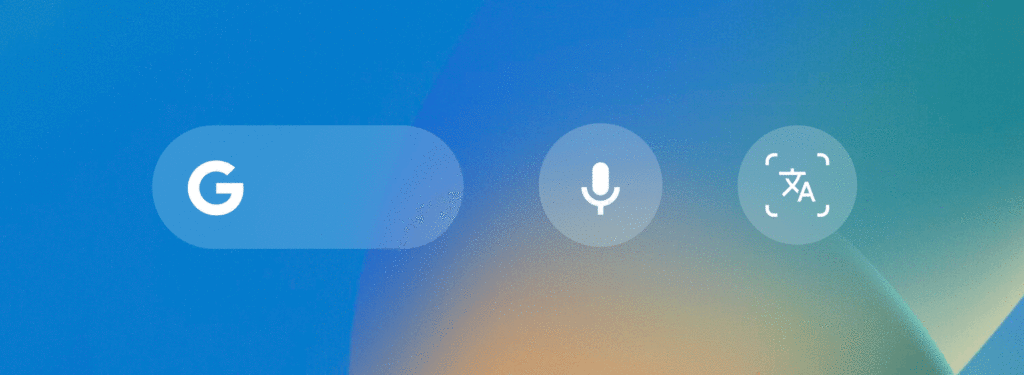 Google Search widget iOS 16