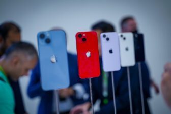 Les iPhone 14 sont déclinés en cinq coloris.