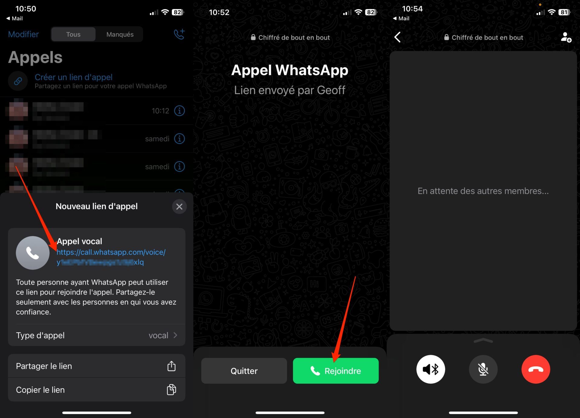 WhatsApp : comment créer un lien d’appel